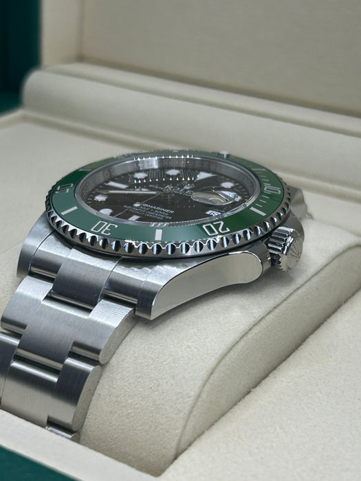 Rolex Submariner Date 126610LV (Kermit) Stainless Steel 41 mm Black Dial with Oyster Bracelet