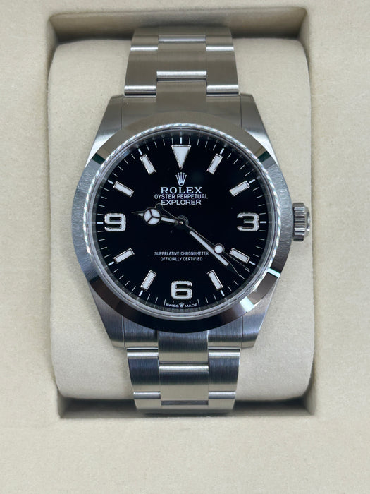 Rolex Explorer 40 224270 Stainless Steel 40mm Black Dial with Oyster Bracelet
