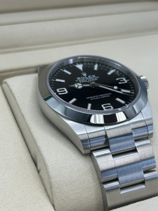 Rolex Explorer 40 224270 Stainless Steel 40mm Black Dial with Oyster Bracelet