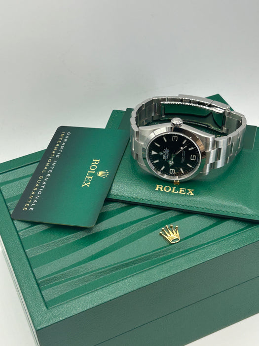 Rolex Explorer 40 224270 Stainless Steel 40mm Black Dial with Oyster Bracelet