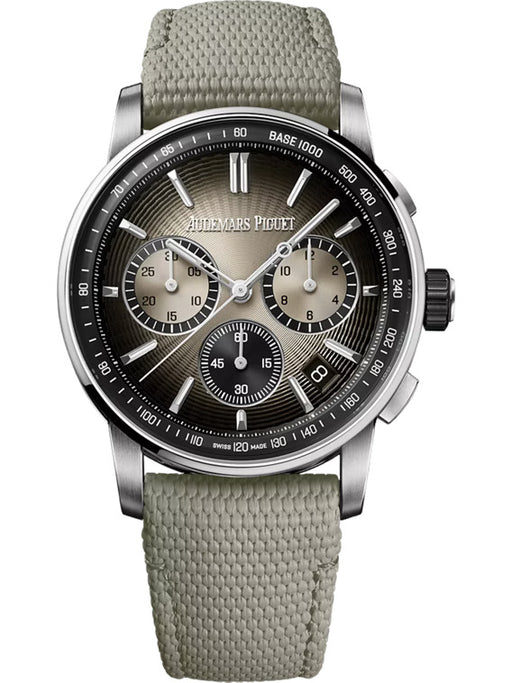 Audemars Piguet Code 11.59 Selfwinding Chronograph 26393QT with Smoked Beige Dial and Two-Tone Ceramic & Steel Case