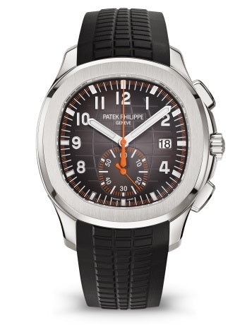 Patek Philippe Aquanaut 5968A-001 Stainless Steel 42.2mm Black Dial with Composite Strap