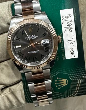 Datejust 41 126331 Wimbledon Dial Oyster Bracelet