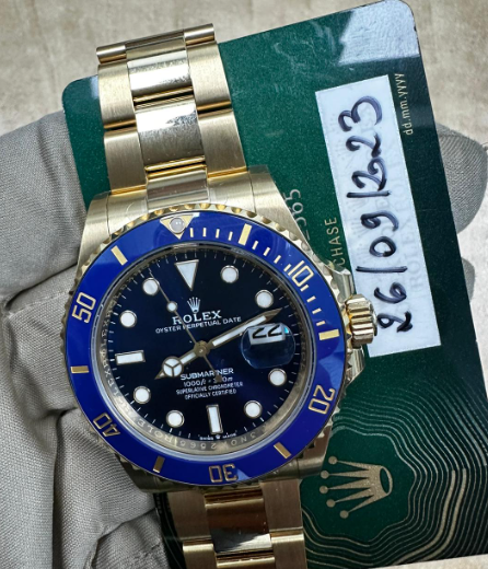 Submariner Date 126618LB Blue Dial Oyster Bracelet