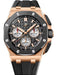 Audemars Piguet Royal Oak Offshore Chronograph 26420RO in Pink Gold and Black Ceramic with Black Méga Tapisserie Dial

