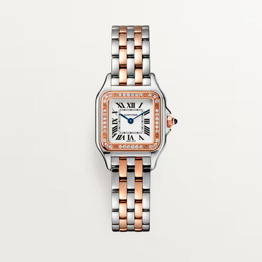 Cartier Panthère de Cartier W3PN0009 Small Model Stainless Steel Watch with Square Case