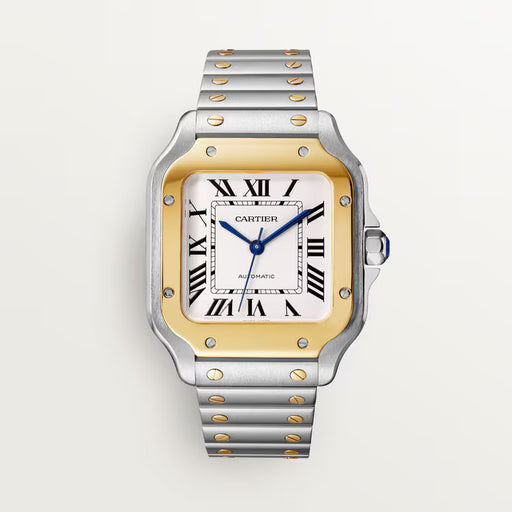 Cartier Santos de Cartier W2SA0016 Yellow Gold & Stainless Steel Automatic Watch