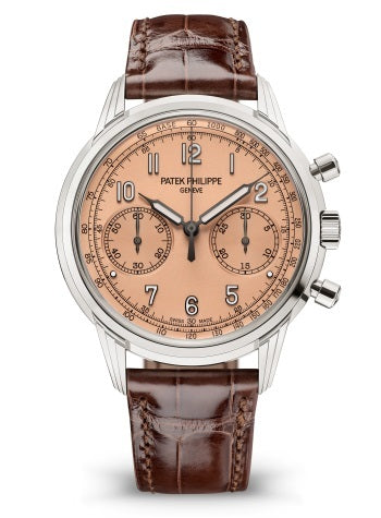 Patek Philippe 5172G-010 White Gold Chronograph Watch with Rose-Gilt Dial


