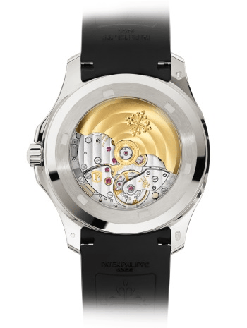 Patek Philippe Aquanaut 5167A-001 in Stainless Steel with Black Dial, Back View