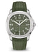 Patek Philippe Aquanaut 5168G-010 White Gold 42.2mm Khaki Green Dial with Composite Strap