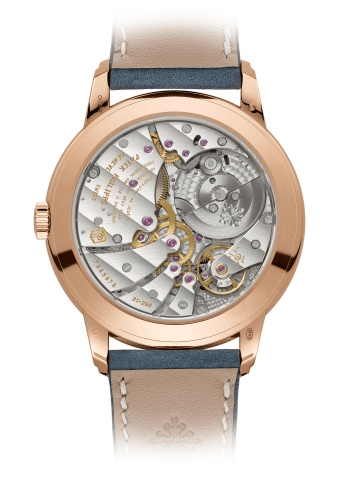 Patek Philippe Complications 5224R-001 in Rose Gold with Navy Blue Dial, Back View