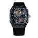 Richard Mille RM27-05 Rafael Nadal Carbon 37mm Skeleton Dial with Black Fabric Strap - Flying Tourbillon Men's Luxury Watch

