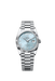 Rolex Day-Date 128236 36mm platinum watch with ice-blue dial and President bracelet

