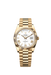 Rolex Day-Date 228238 yellow gold 40mm watch with white Roman dial and President bracelet

