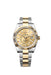 Rolex Sky-Dweller 336933 luxury watch in yellow gold and stainless steel, featuring a 42mm case and champagne dial with Oyster bracelet