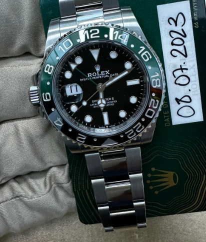 GMT Master 2 126720VTNR Black Dial Oyster Bracelet