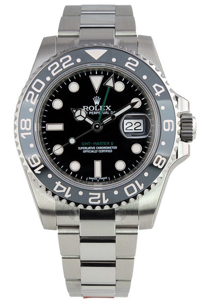 Rolex GMT-Master II Automatic Stainless Steel Black Dial 116719