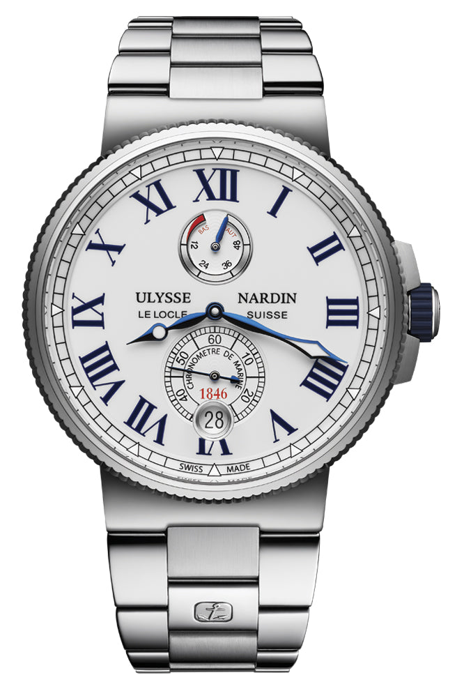 Ulysse Nardin Marine Chronometer Manufacture 45mm 1183-122-7m/40