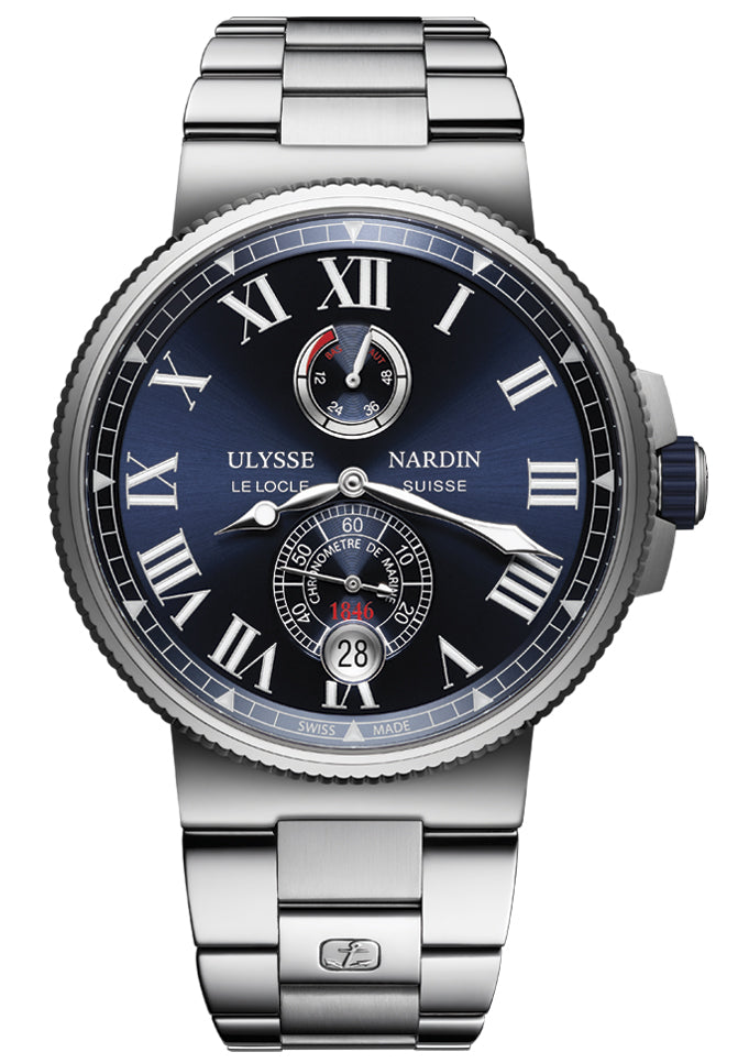 Ulysse Nardin Marine Chronometer Manufacture 45mm 1183-122-7m/43