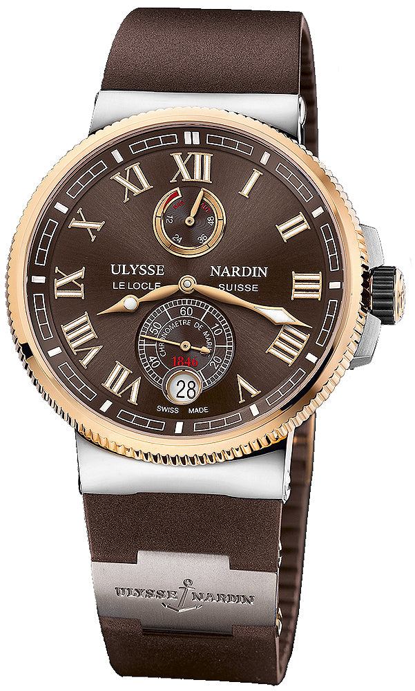 Ulysse Nardin Marine Chronometer Manufacture 43mm 1185-126-3t/45