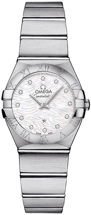 Omega Constellation Brushed 24mm 123.10.24.60.55.004