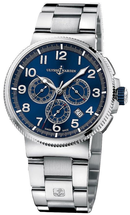 Ulysse Nardin Marine Chronograph Manufacture 43mm 1503-150-7m/63