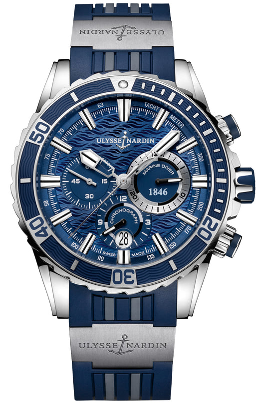 Ulysse Nardin Marine Diver Chronograph Manufacture 44mm 1503-151-3/93