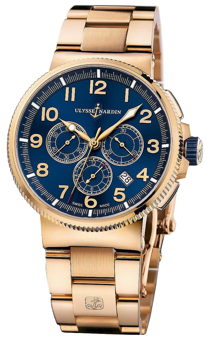 Ulysse Nardin Marine Chronograph Manufacture 43mm 1506-150-8m/63