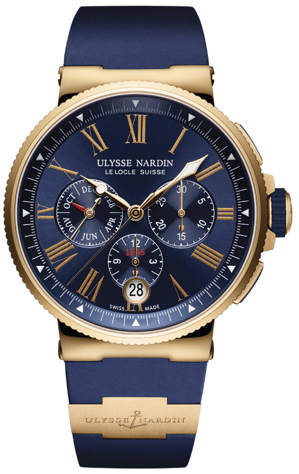 Ulysse Nardin Marine Chronograph Annual Calendar 43mm 1532-150-3/43