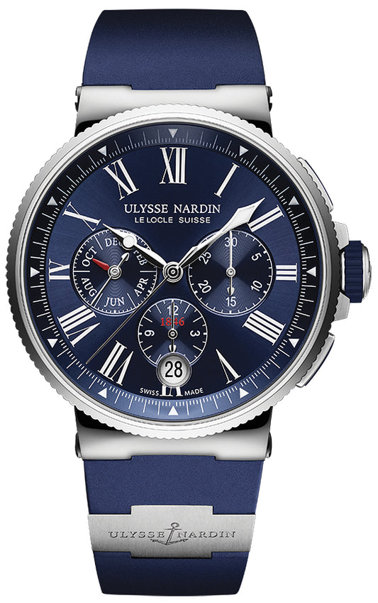 Ulysse Nardin Marine Chronograph Annual Calendar 43mm 1533-150-3/43