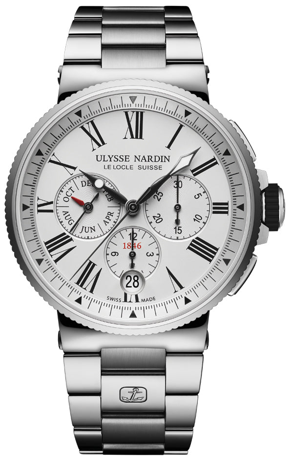 Ulysse Nardin Marine Chronograph Annual Calendar 43mm 1533-150-7m/40