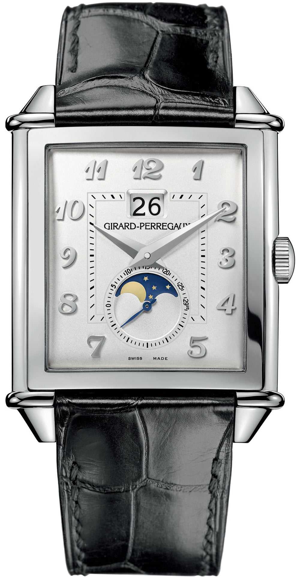 Girard Perregaux Vintage 1945 XXL Large Date Moonphases 25882-11-121-bb6b