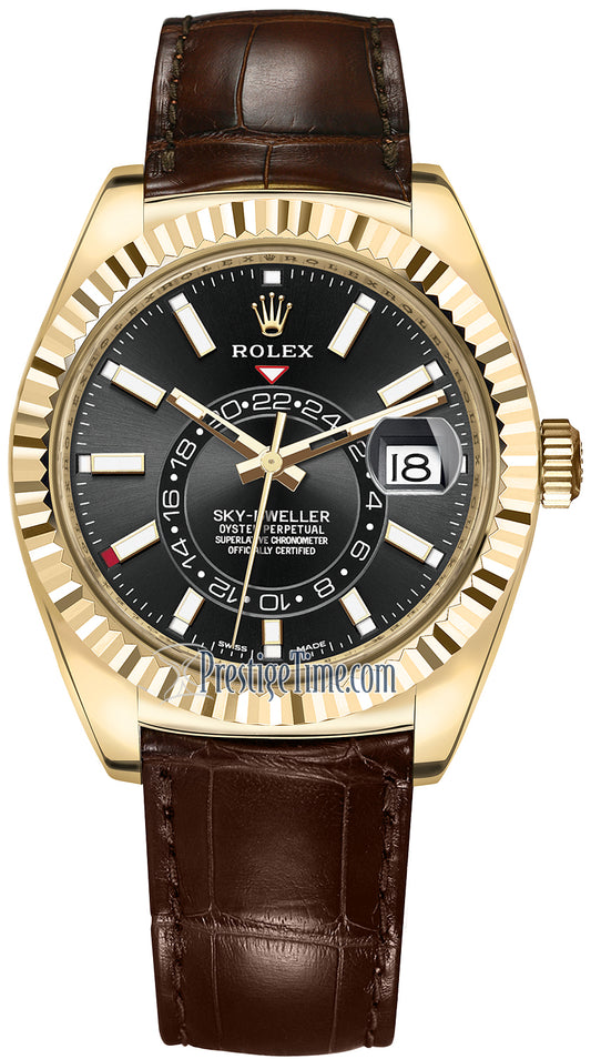 Rolex Sky Dweller 42mm 326138 Black Index