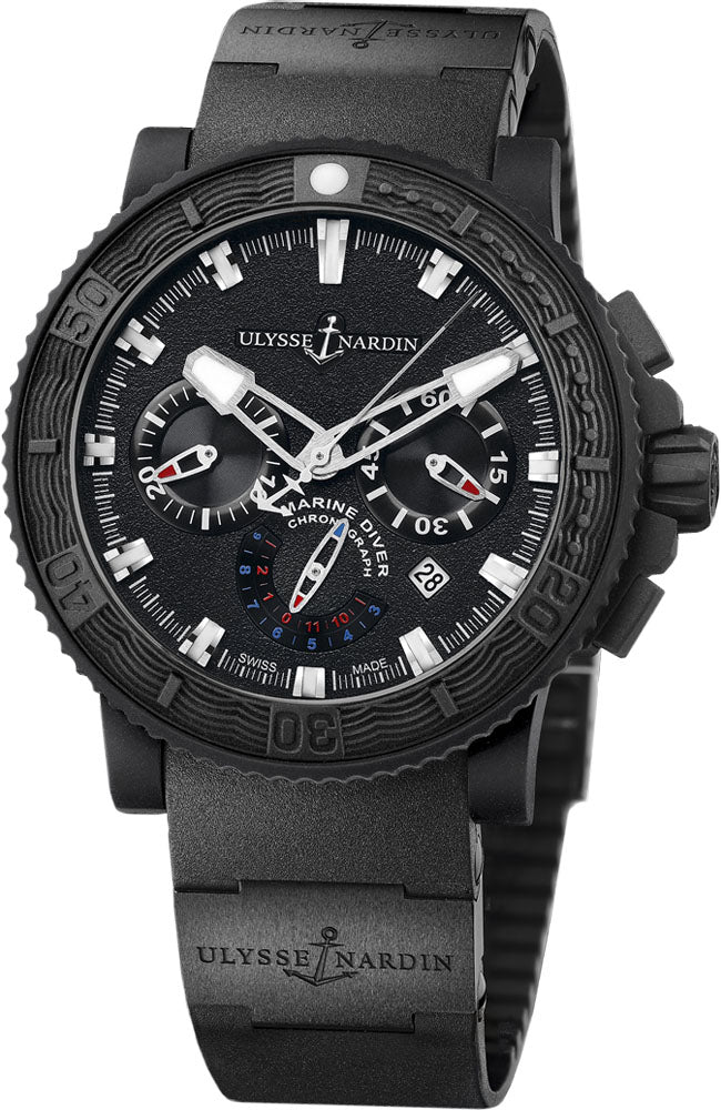 Ulysse Nardin Maxi Marine Diver Black Sea Chronograph 353-92-3C