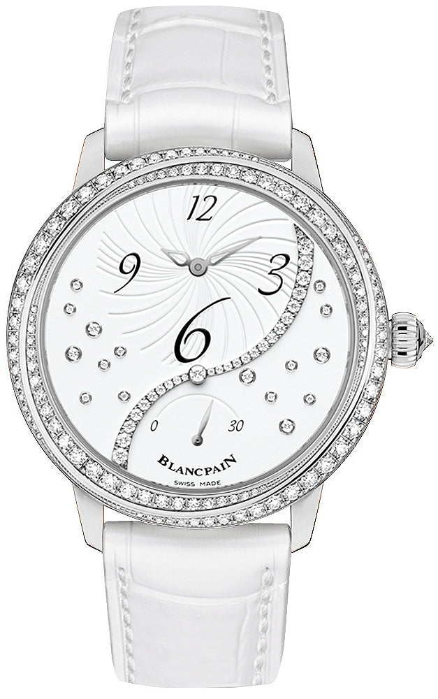 Blancpain Ladies Off Centered Hour Retrograde Seconds 3650a-4528-55b