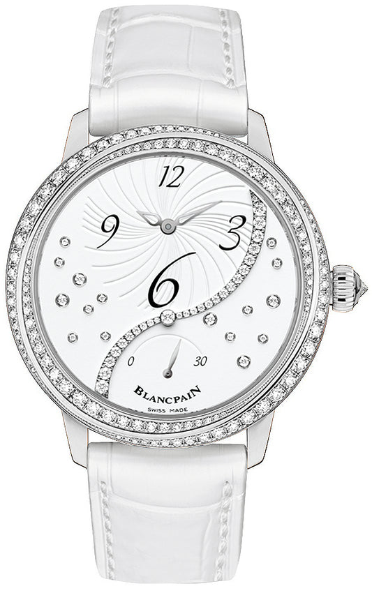 Blancpain Ladies Off Centered Hour Retrograde Seconds 3650a-4528-55b