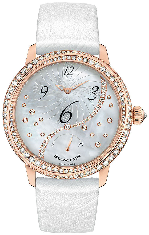 Blancpain Ladies Off Centered Hour Retrograde Seconds 3650a-3754-58b