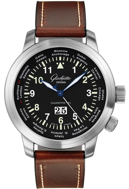 Glashutte Original Senator Navigator Worldview 39-47-07-07-04