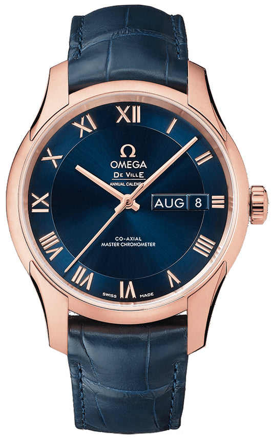 Omega De Ville Hour Vision Annual Calendar Co-Axial Master Chronometer 41mm 433.53.41.22.03.001