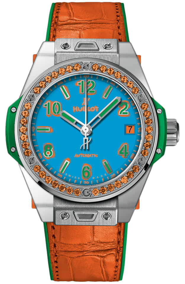 Hublot Big Bang One Click 39mm 465.so.5179.lr.1206.pop16 ORANGE