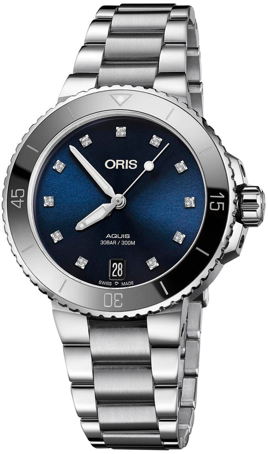 Oris Aquis Date Diamonds 36.5mm 01 733 7731 4195-07 8 18 05P