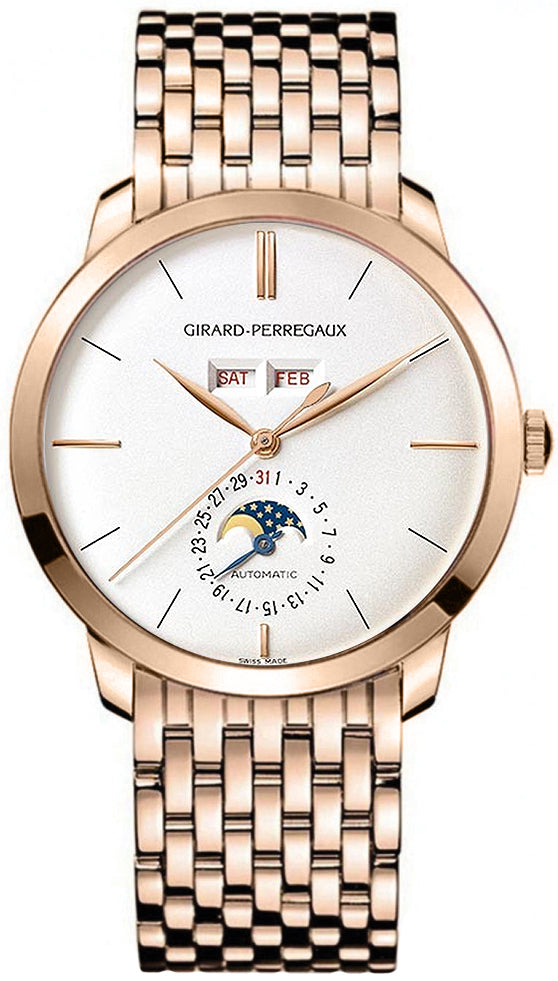 Girard Perregaux 1966 Full Calendar 40mm 49535-52-151-52a