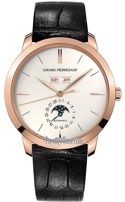 Girard Perregaux 1966 Full Calendar 40mm 49535-52-151-bk6a