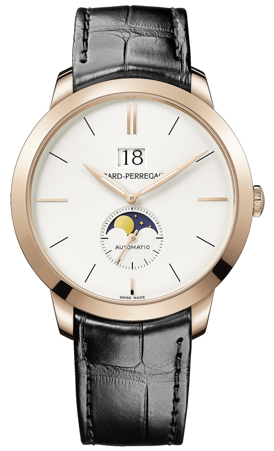 Girard Perregaux 1966 Large Date Moonphase 41mm 49546-52-131-bb60