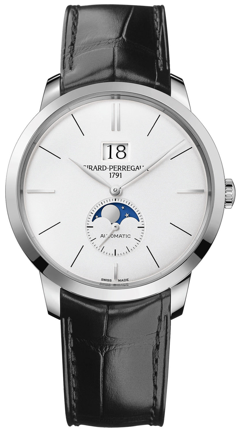 Girard Perregaux 1966 Large Date Moonphase 40mm 49556-53-132-bb6c