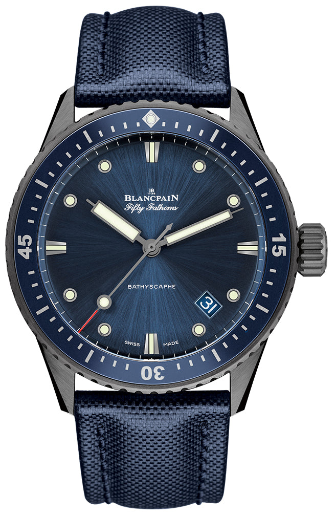 Blancpain Fifty Fathoms Bathyscaphe Automatic 43mm 5000-0240-o52a