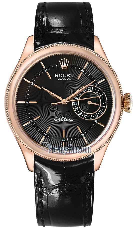 Rolex Cellini Date 39mm 50515 Black