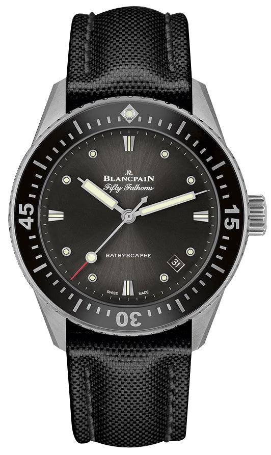 Blancpain Fifty Fathoms Bathyscaphe Automatic 38mm 5100b-1110-b52a