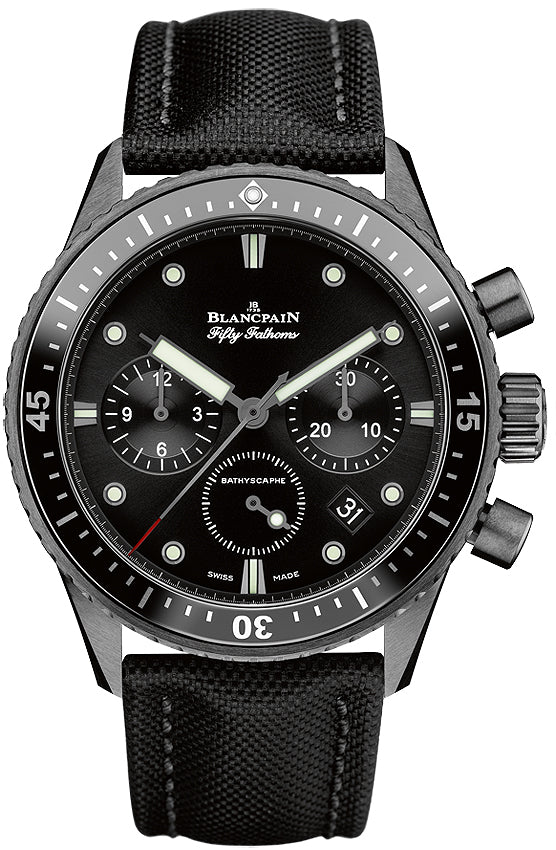 Blancpain Fifty Fathoms Bathyscaphe Flyback Chronograph 43mm 5200-0130-b52a