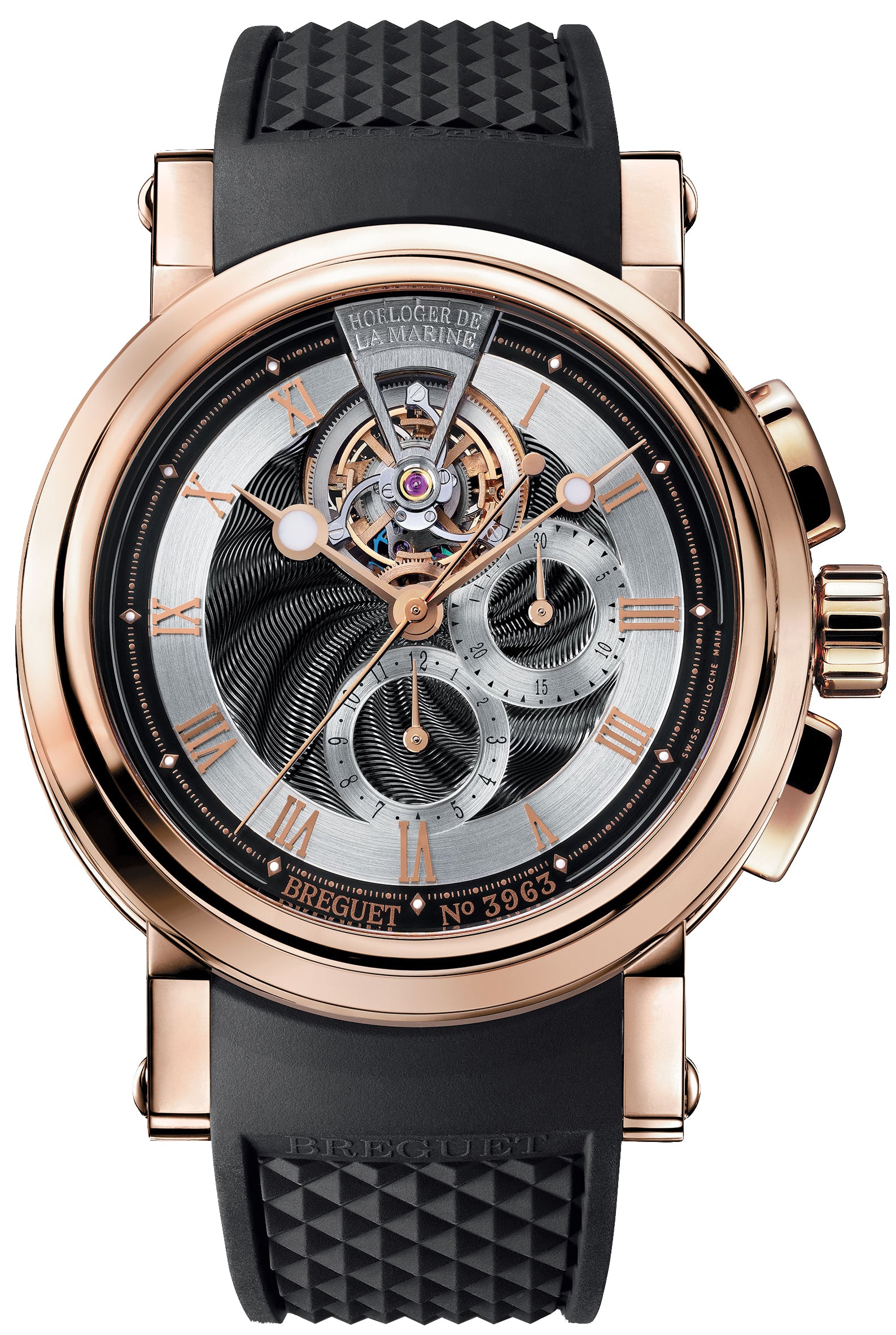 Breguet Marine Tourbillon Chronograph 5837br/92/5zu